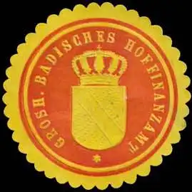 Grosh. Badisches Hoffinanzamt