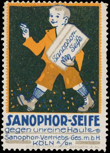 Sanophor-Seife gegen unreine Haut