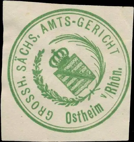Gr. S. Amtsgericht Ostheim/RÃ¶hn