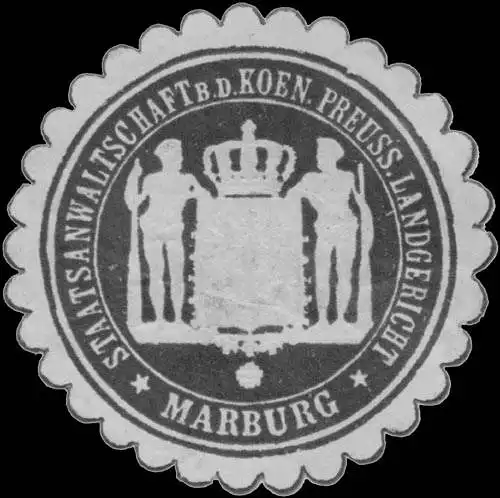 Staatsanwaltschaft b.d. K.Pr. Landgericht Marburg
