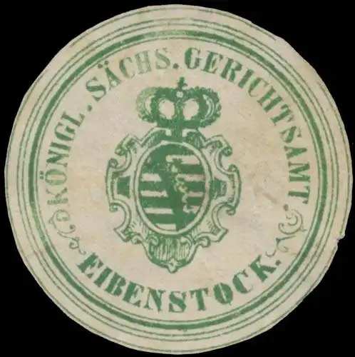 K.S. Gerichtsamt Eibenstock