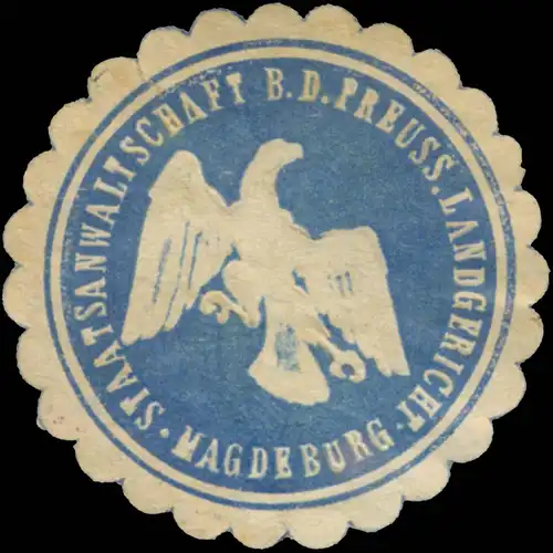 Staatsanwaltschaft b.d. Pr. Landgericht Magdeburg
