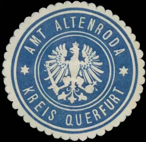 Amt Altenroda Kreis Querfurt