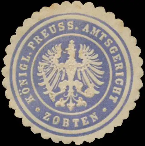 K.Pr. Amtsgericht Zopten/Schlesien