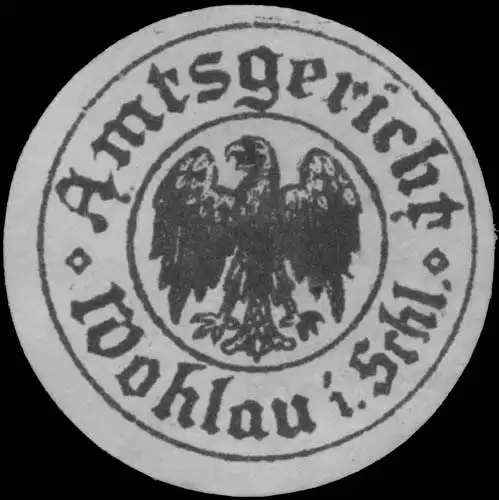 Amtsgericht Wohlau/Schlesien