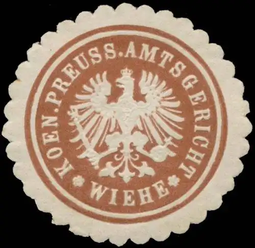 K.Pr. Amtsgericht Wiehe