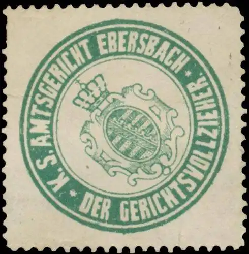 Der Gerichtsvollzieher K.S. Amtsgericht Ebersbach