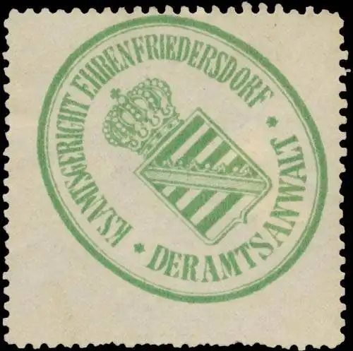 Der Amtsanwalt K.S. Amtsgericht Ehrenfriedersdorf