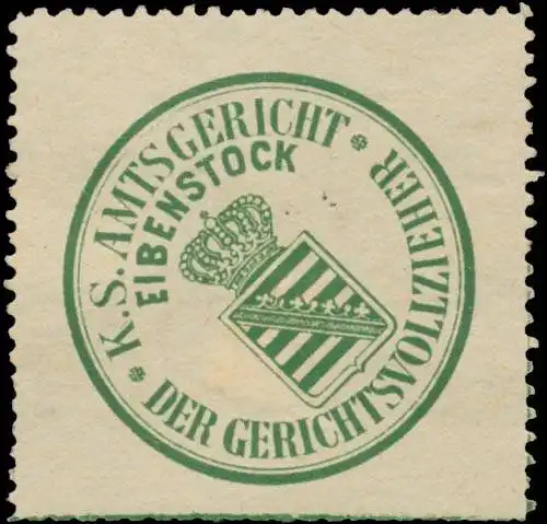 Der Gerichtsvollzieher K.S. Amtsgericht Eibenstock