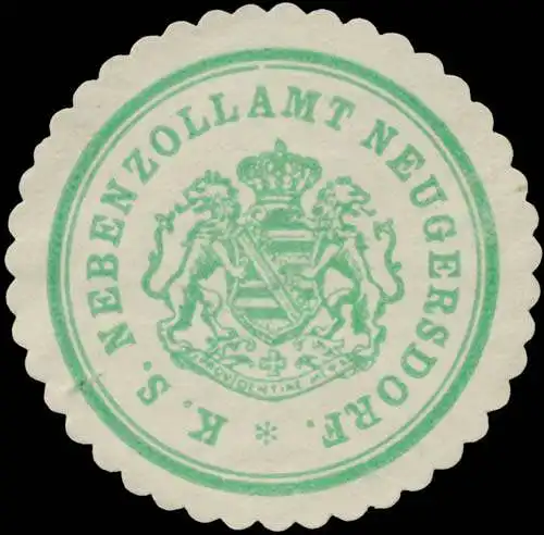 K.S. Nebenzollamt Neugersdorf