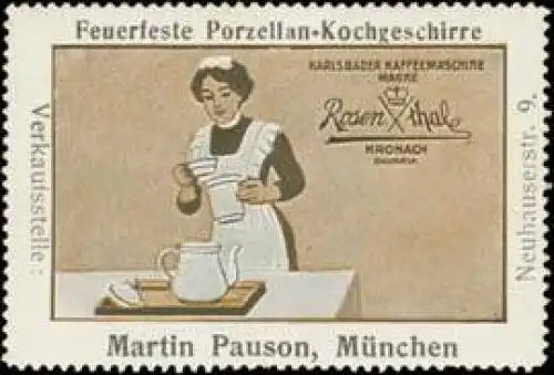 Rosenthaler Porzellan-Kochgeschirre