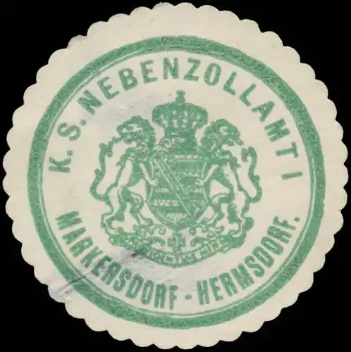 K.S. Nebenzollamt I Markersdorf-Hermsdorf