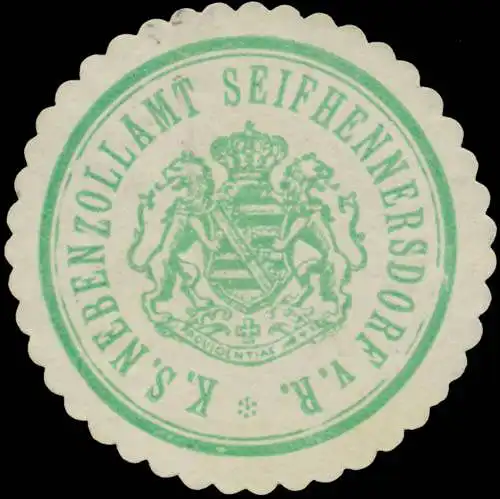K.S. Nebenzollamt Seifhennersdorf v.W