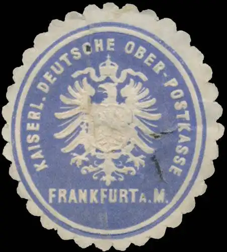 K. Deutsche Ober-Postkasse Frankfurt/Main