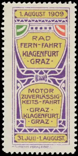 Radfernfahrt Klagenfurt-Graz