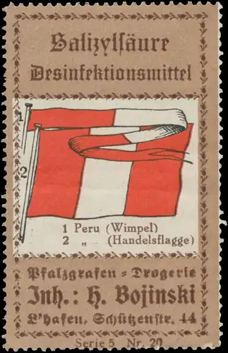 Peru Wimpel