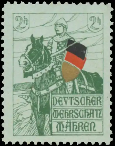 Ritter auf Pferd