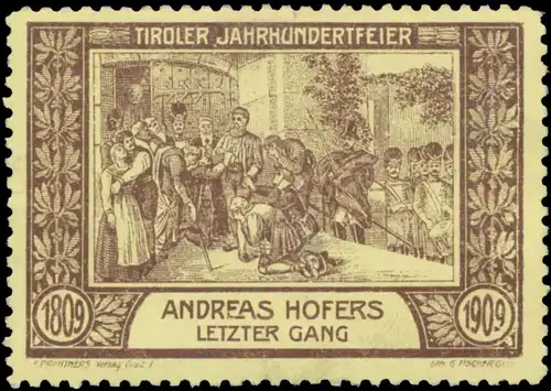 Andreas Hofers letzter Gang