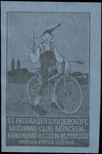 17. Radfahrer-Wanderkneipe
