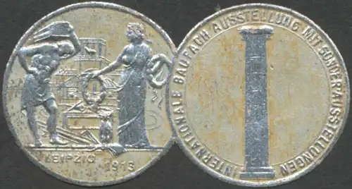 Silber Medaille Internationale Baufach Ausstellung