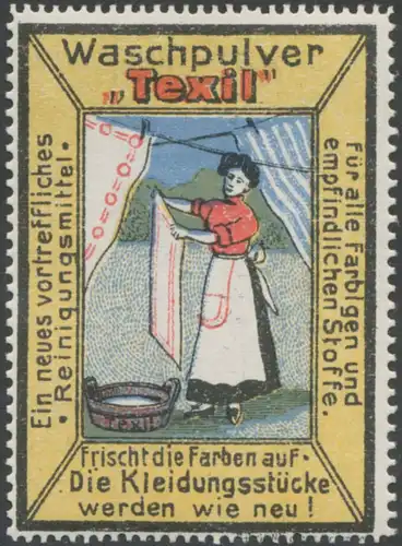 Textil Waschpulver