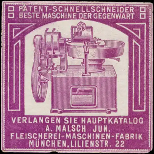 Patent Schnellschneider