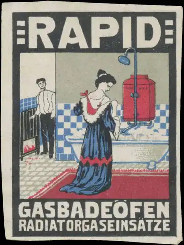 Rapid Gasbadeofen