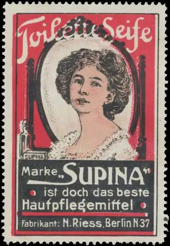 Toilette-Seife Marke Supina