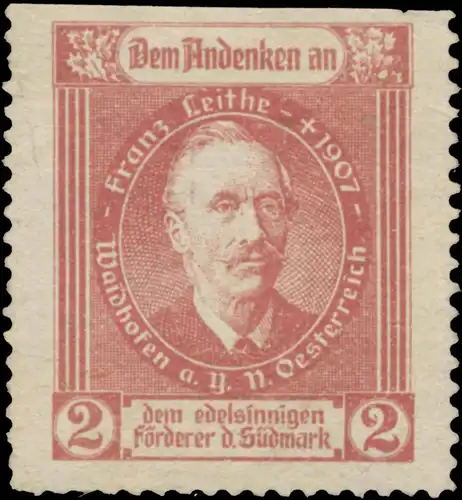 Zum Andenken an Franz Leithe