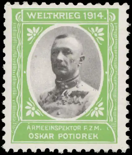 Armeeinspektor F.Z.M. Oskar Potiorek
