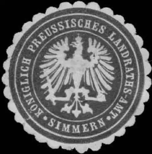 K.Pr. Landraths-Amt Simmern