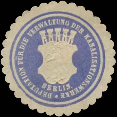 Deputation fÃ¼r die Verwaltung der Kanalisationswerke