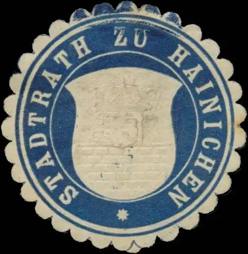 Stadtrath zu Hainichen