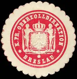Königlich Preussische Oberzolldirektion - Breslau