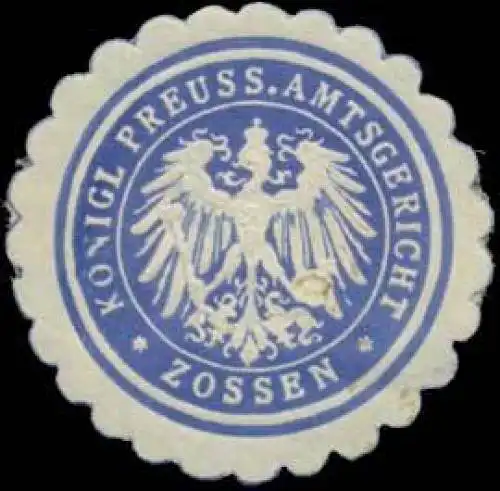 K.Pr. Amtsgericht Zossen