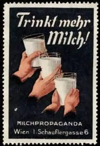 Trinkt mehr Milch!