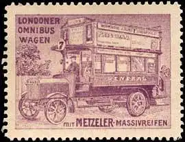 Londoner Omnibus Wagen