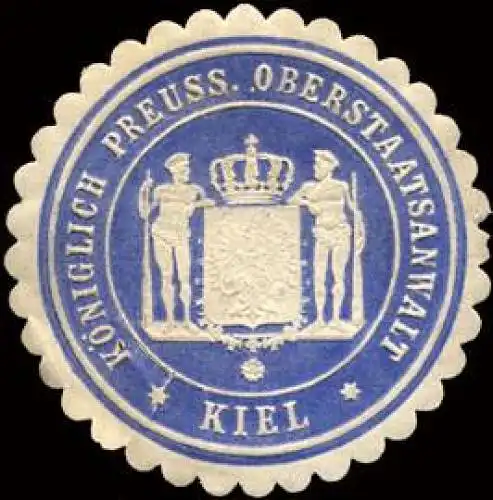KÃ¶niglich Preussischer Oberstaatsanwalt - Kiel