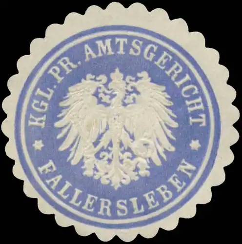 K.Pr. Amtsgericht Fallersleben