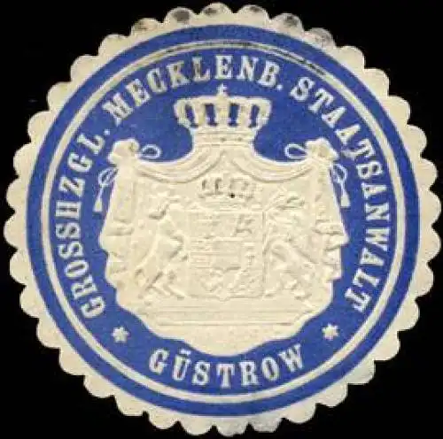 Grossherzoglich Mecklenburgische Staatsanwalt - GÃ¼strow