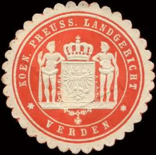 Koeniglich Preussisches Landgericht - Verden