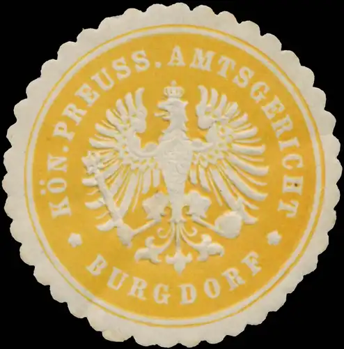 K.Pr. Amtsgericht Burgdorf