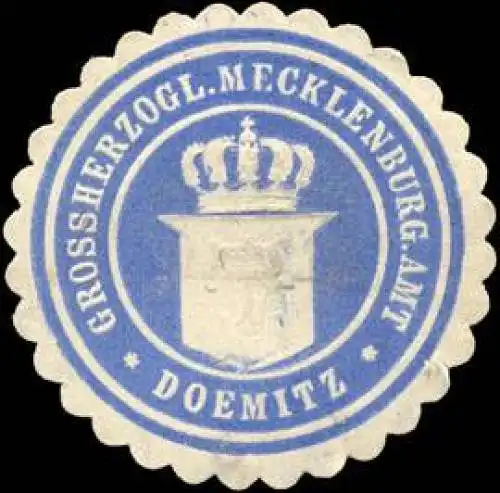 Grossherzoglich Mecklenburgische Amt - Doemitz