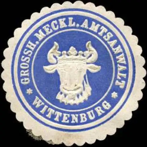 Grossherzoglich Mecklenburgische Amtsanwalt - Wittenburg