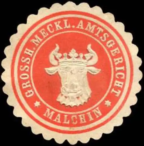 Gr. Mecklenburgische Amtsgericht - Malchin
