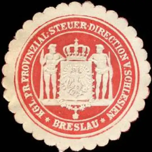 KÃ¶nigliche Provinzial - Steuer - Direction von Schlesien - Breslau