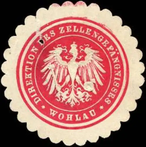 Direktion des ZellengefÃ¤ngnisses - Wohlau