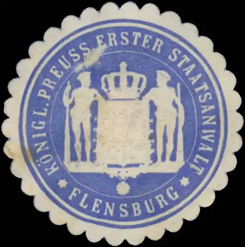 K.Pr. Erster Staatsanwalt Flensburg