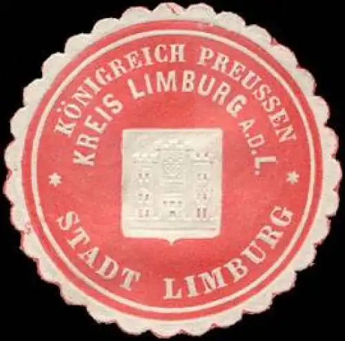 KÃ¶nigreich Preussen - Stadt Limburg - Kreis Limburg