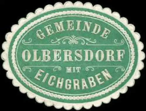 Gemeinde Olbersdorf mit Eichgraben